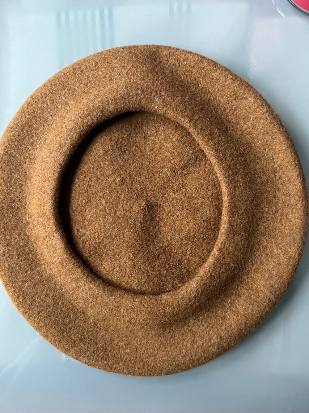 Gigipip Wool Beret in Camel